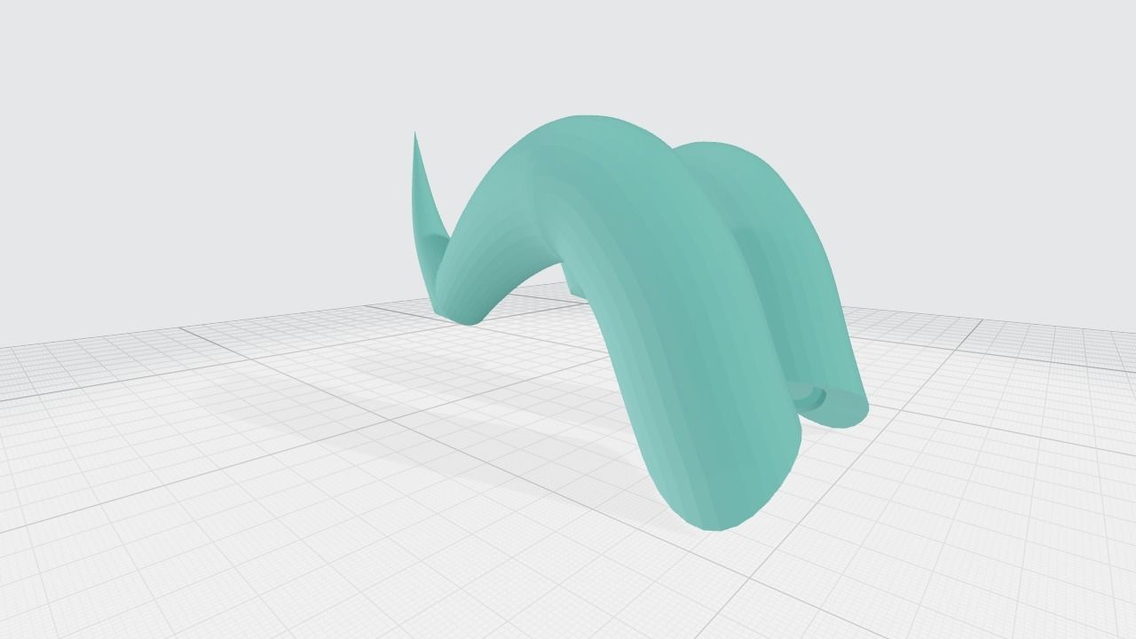 Helluva Boss - Moxxies horns 3D print model_3