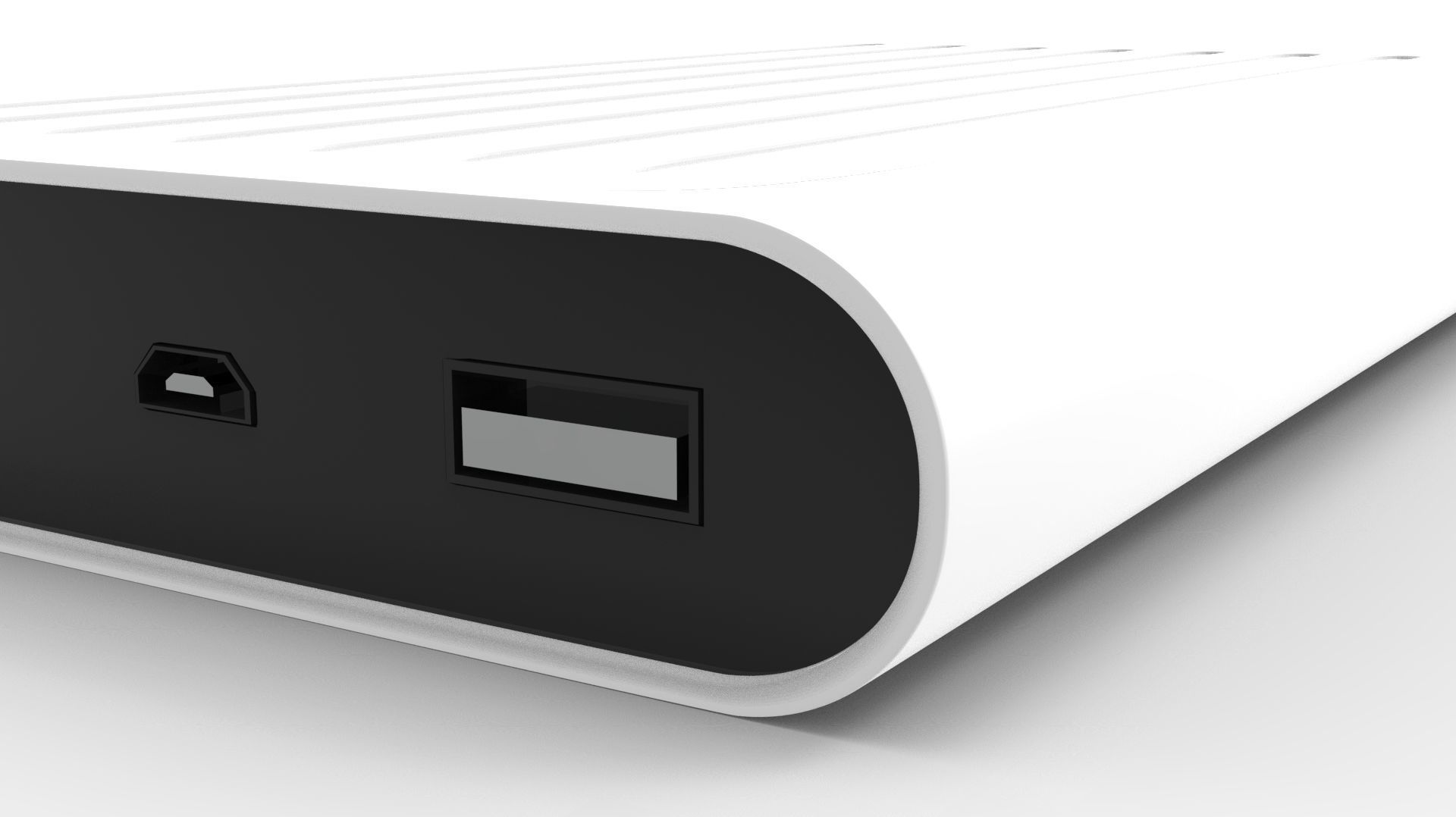 POWER BANK 03 WHITE 3D model_32