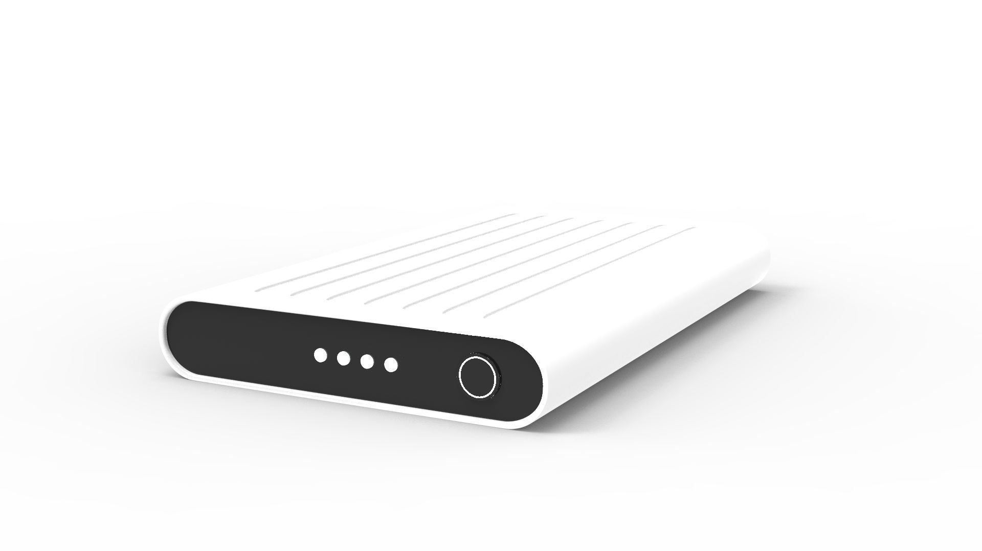 POWER BANK 03 WHITE 3D model_34