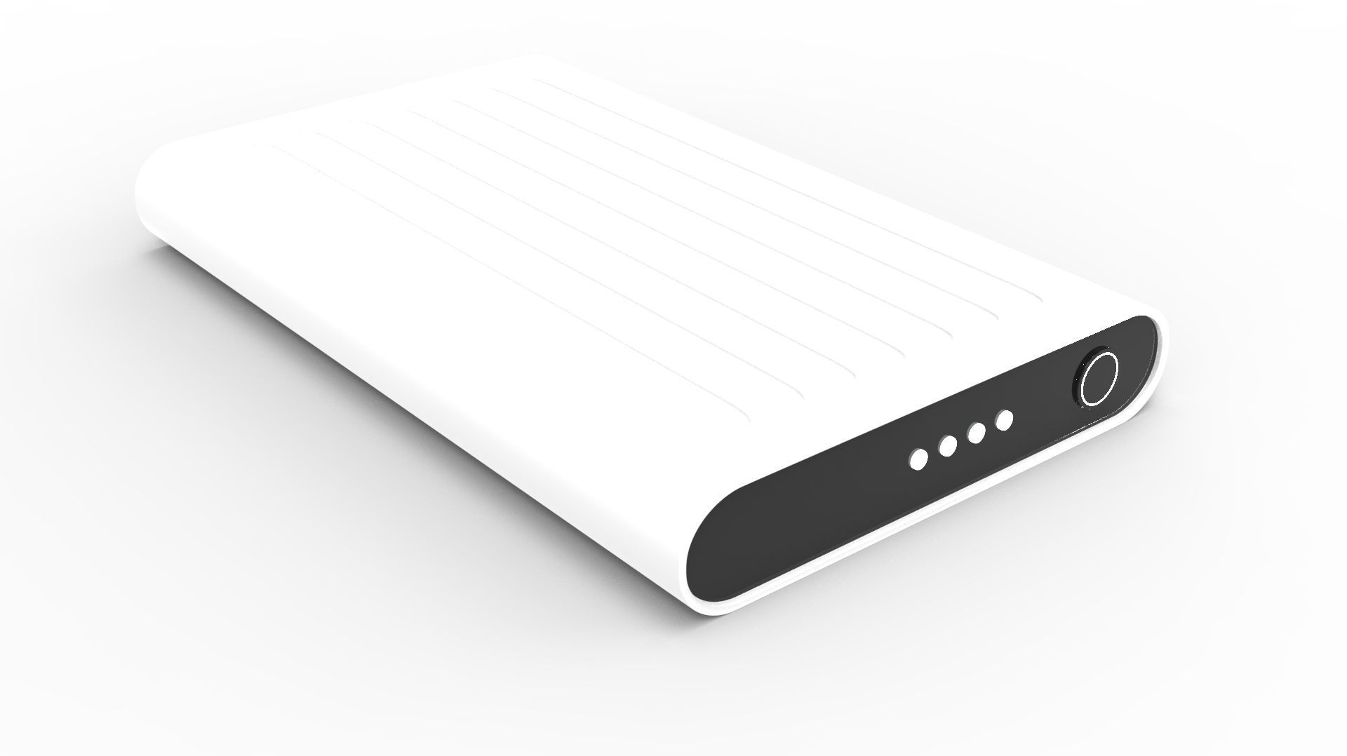 POWER BANK 03 WHITE 3D model_15