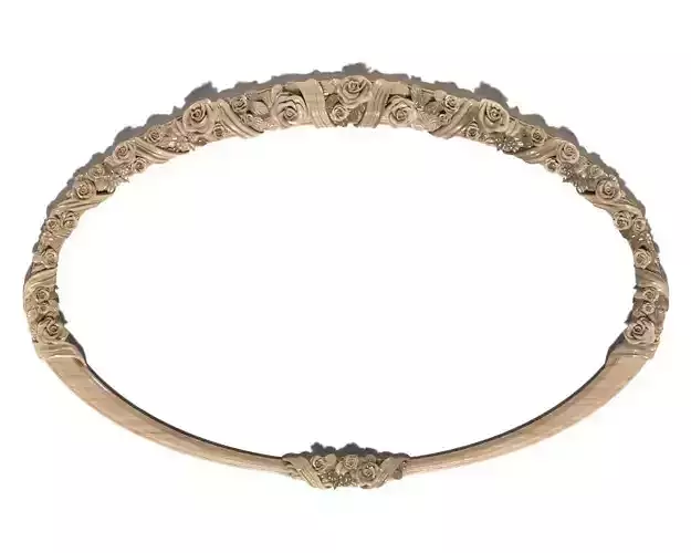 Frame-004 ornate bangle 3D model