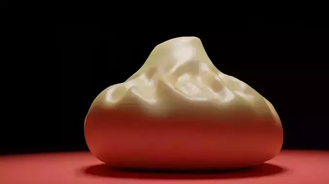 Khinkhali meringue