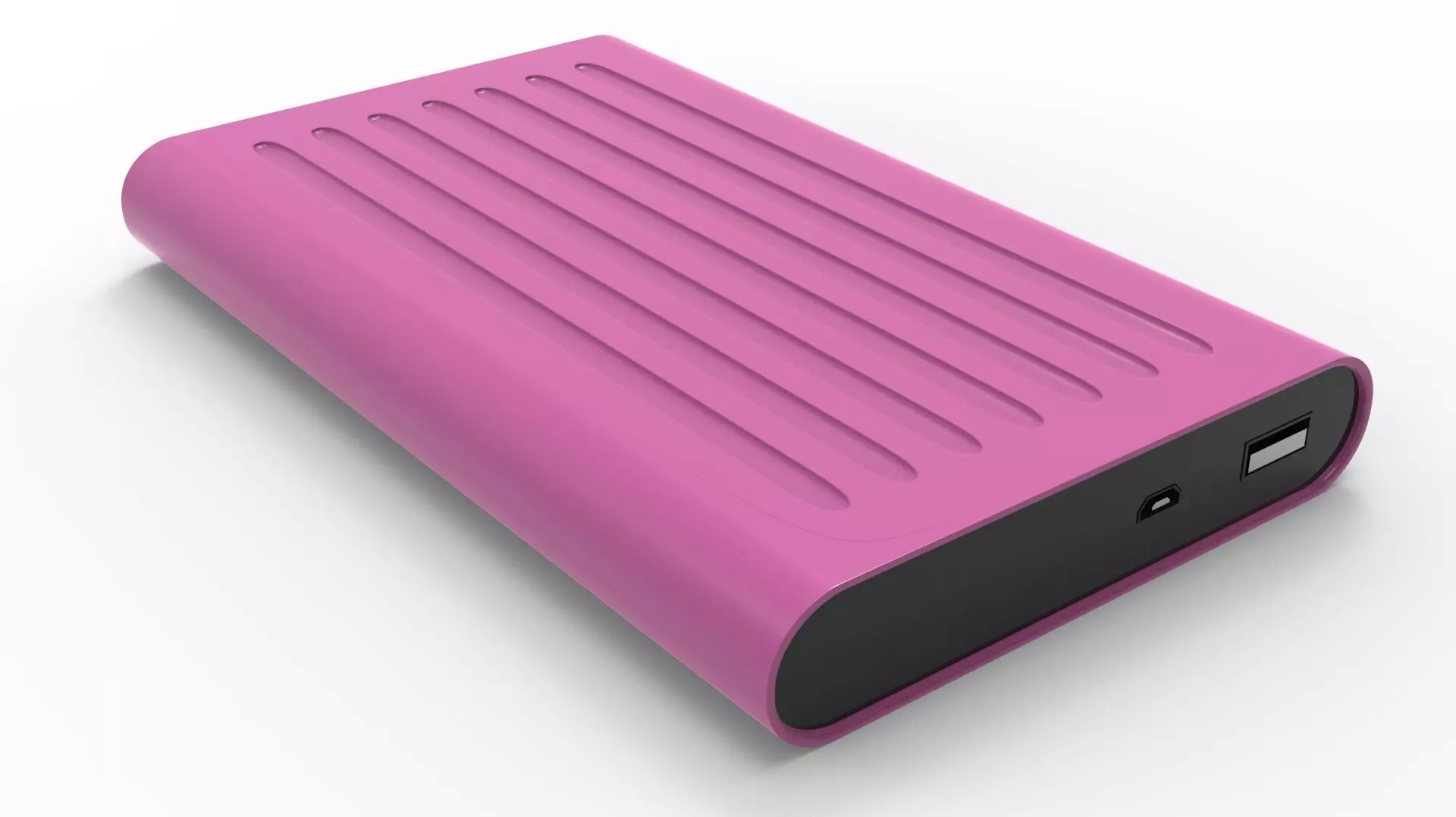 POWER BANK 03 PURPLE 3D model_0