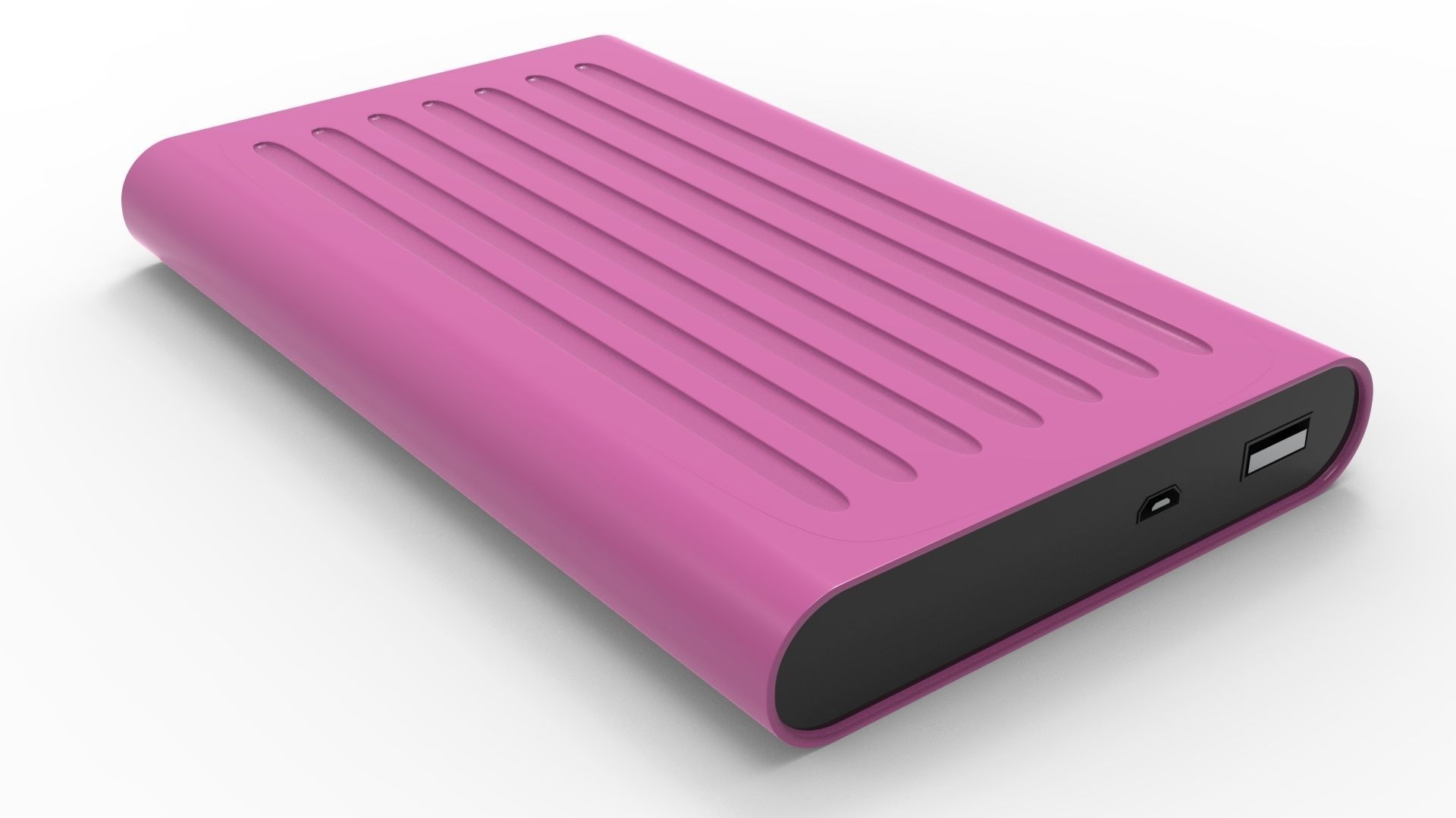 POWER BANK 03 PURPLE 3D model_4