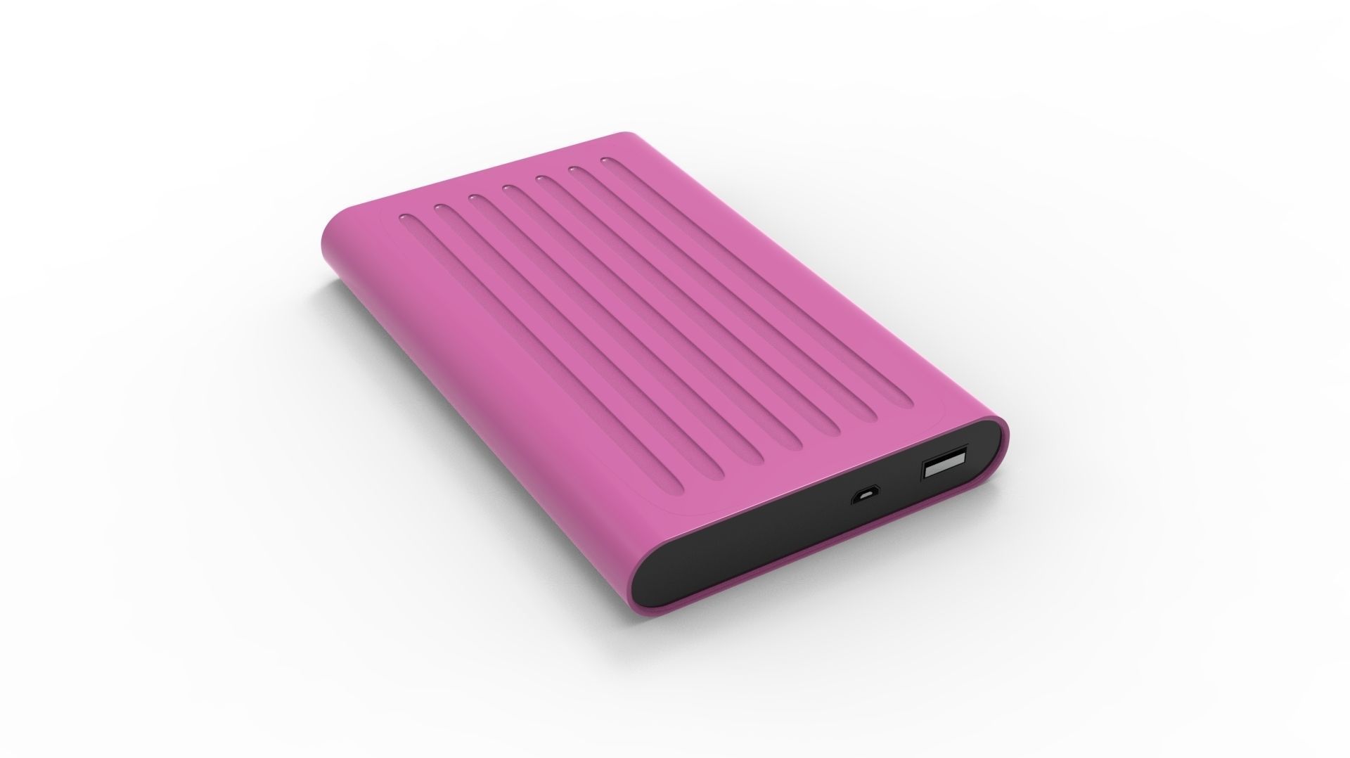 POWER BANK 03 PURPLE 3D model_17