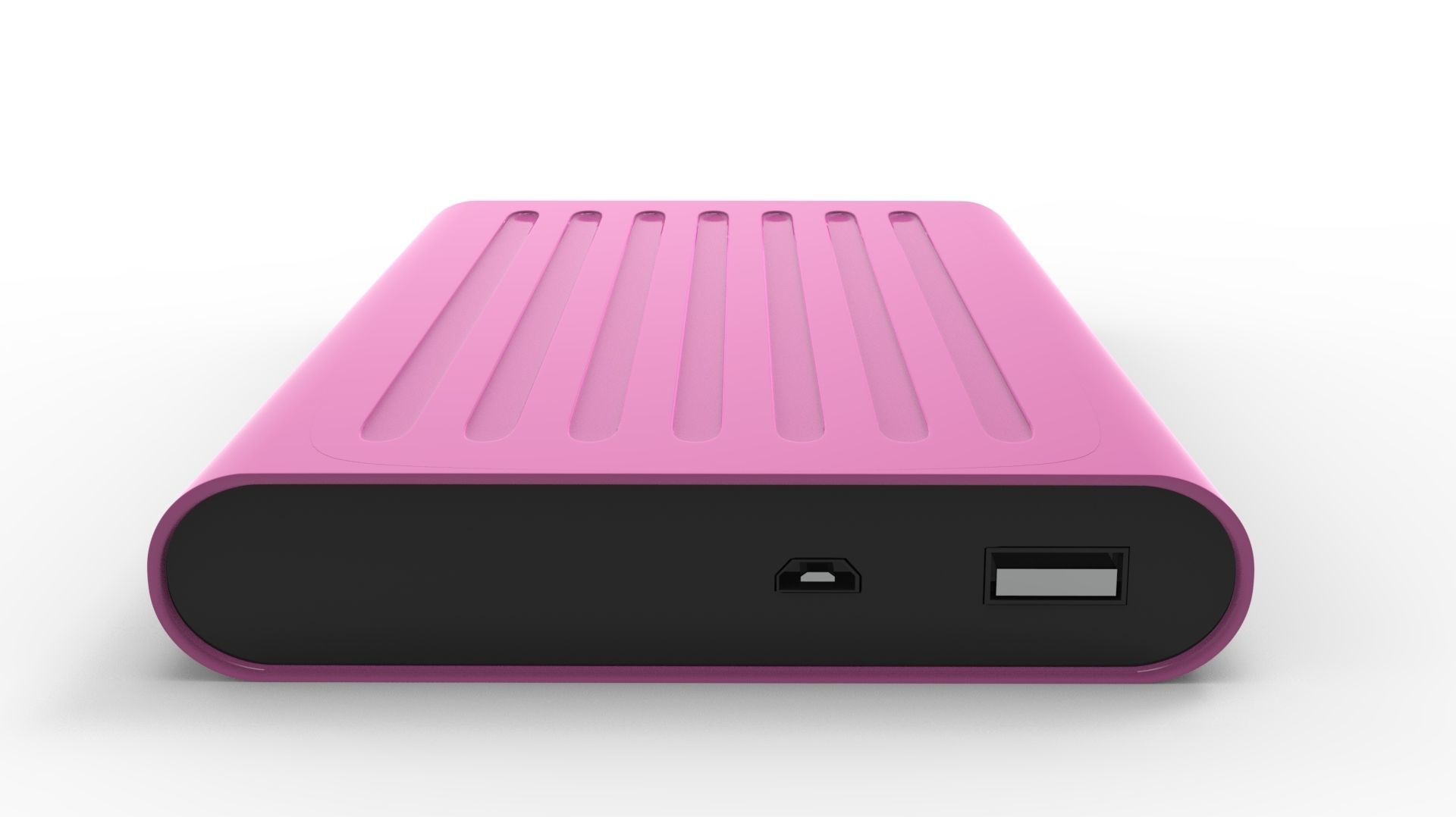 POWER BANK 03 PURPLE 3D model_40