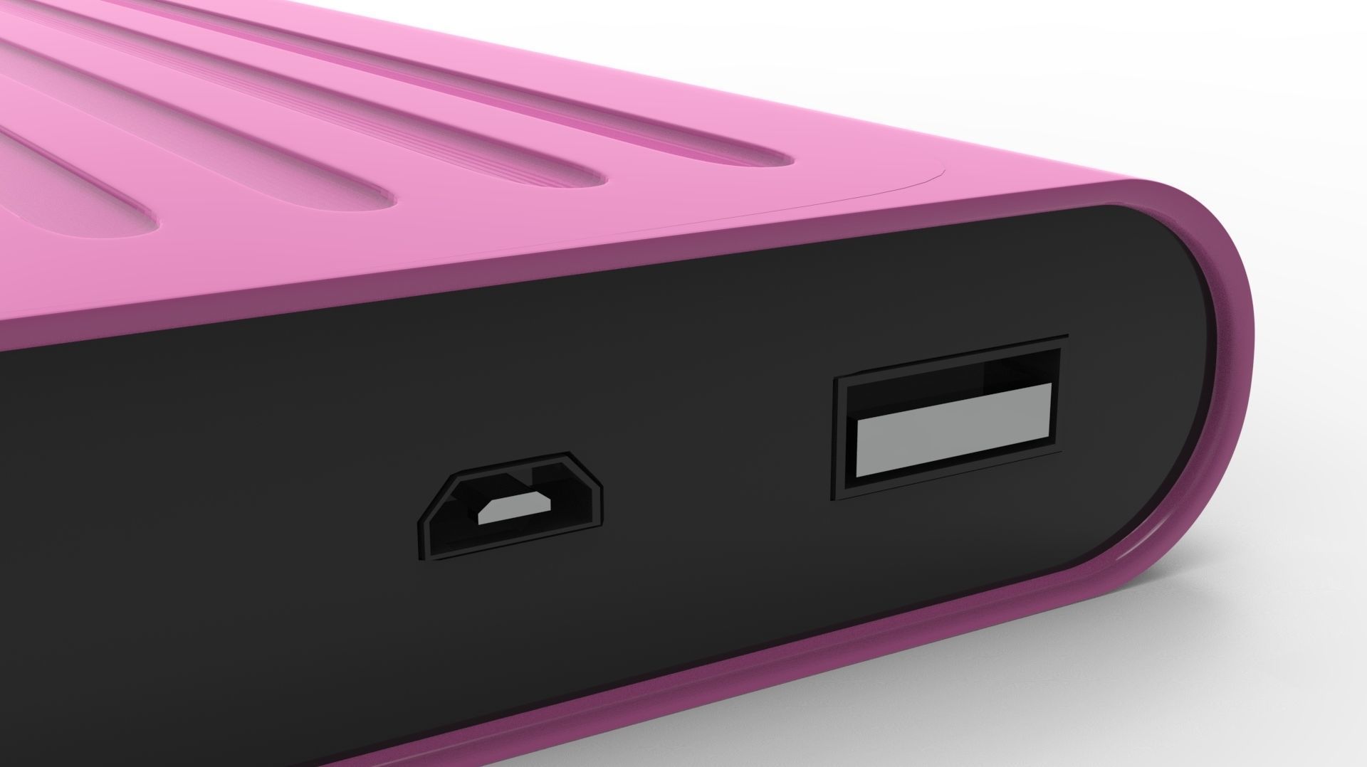 POWER BANK 03 PURPLE 3D model_11