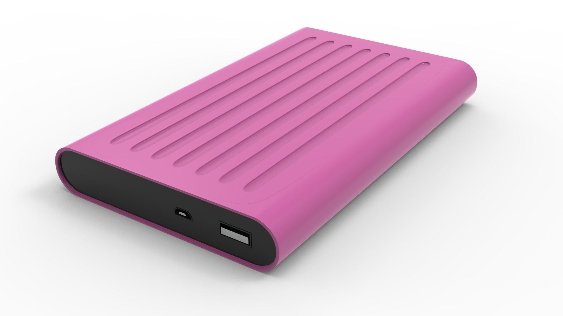 POWER BANK 03 PURPLE 3D model_26