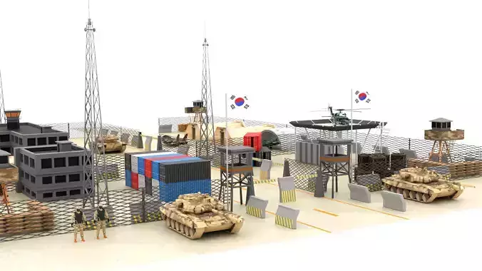Republic of Korea Military Base