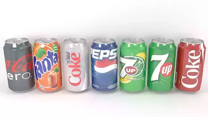 beverage cold drink can