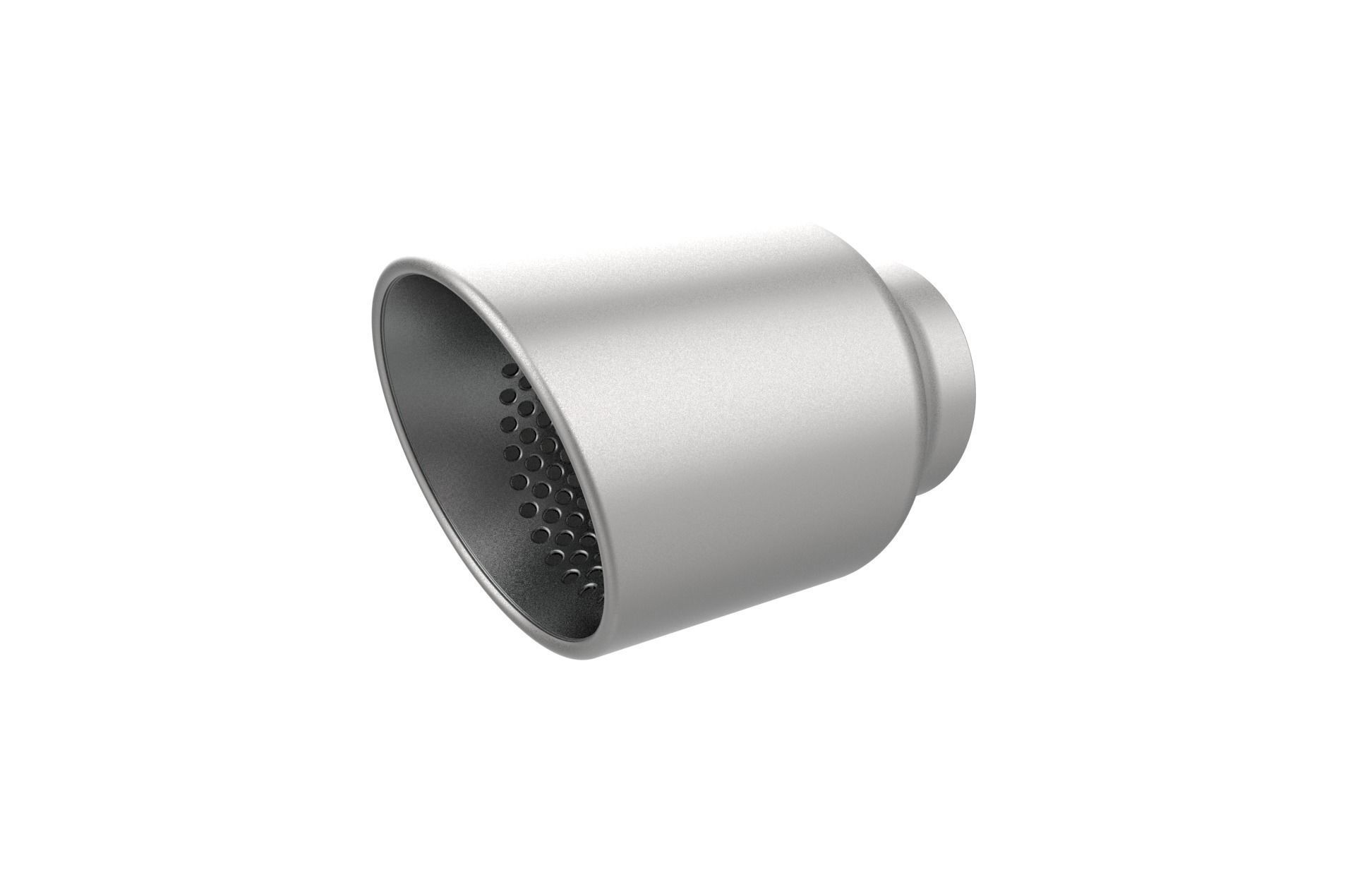 Exhaust Muffler Tip 3D print model_2