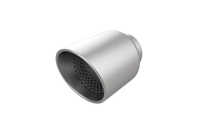 Exhaust Muffler Tip 3D print model