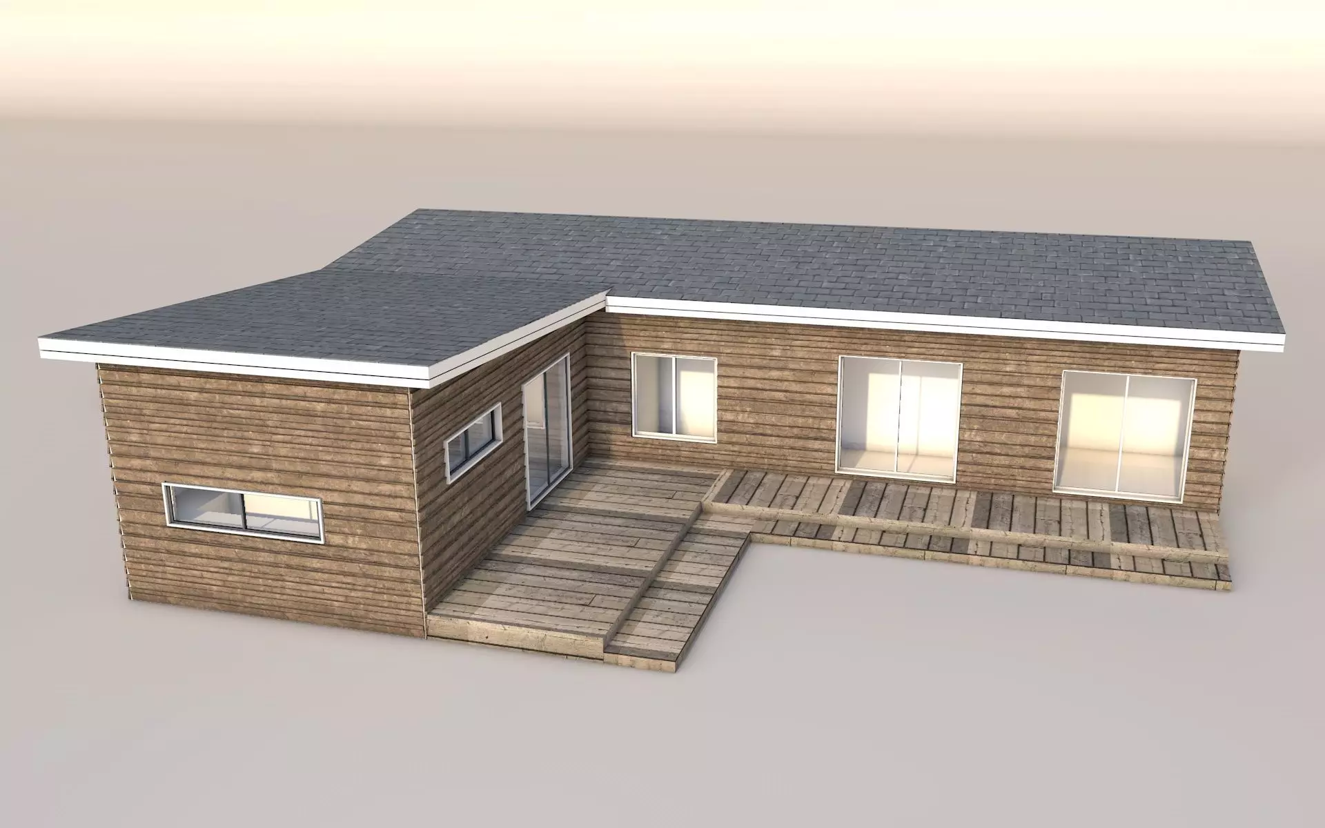 Small House Free 3D model_0
