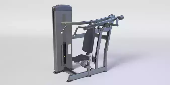 FUSE XL SHOULDER PRESS Low-poly 3D model