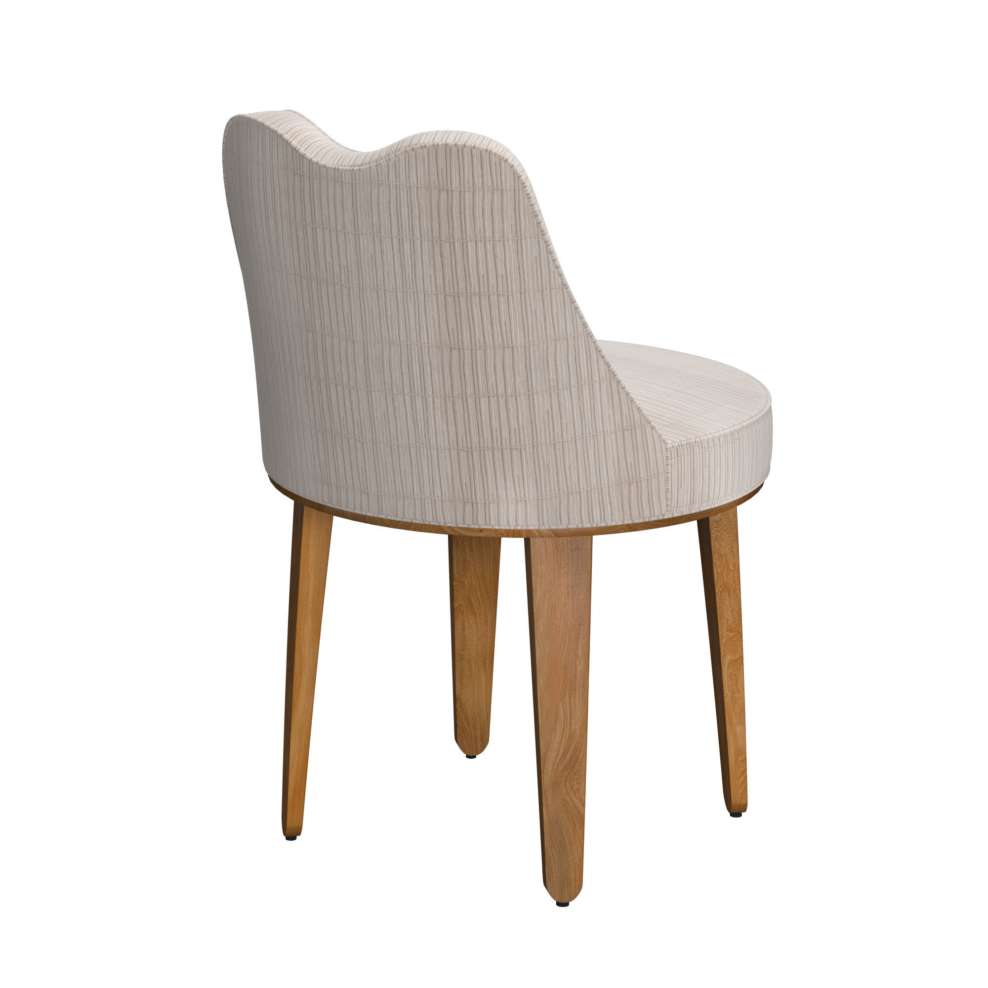 Swivel chair 3D model_5