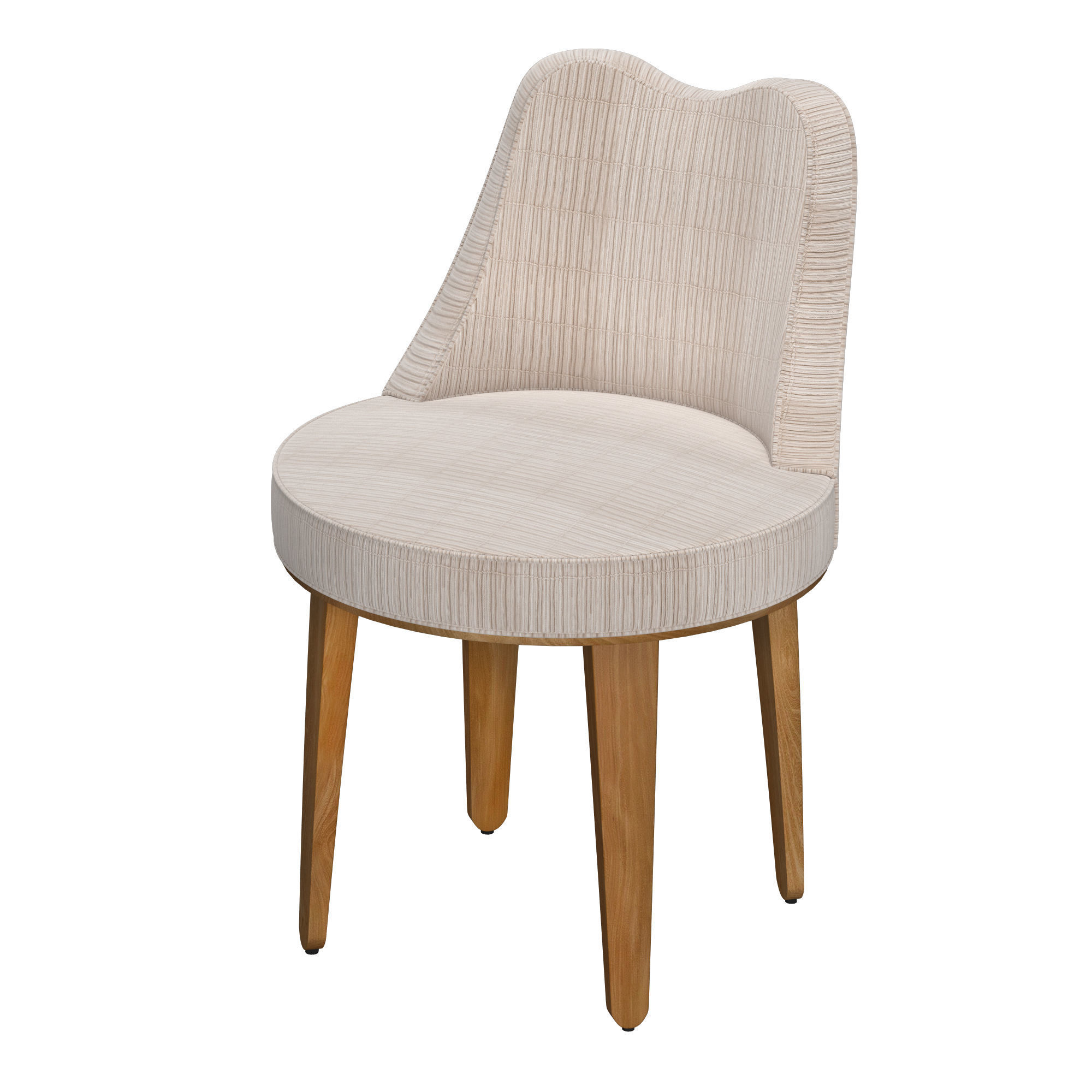 Swivel chair 3D model_3