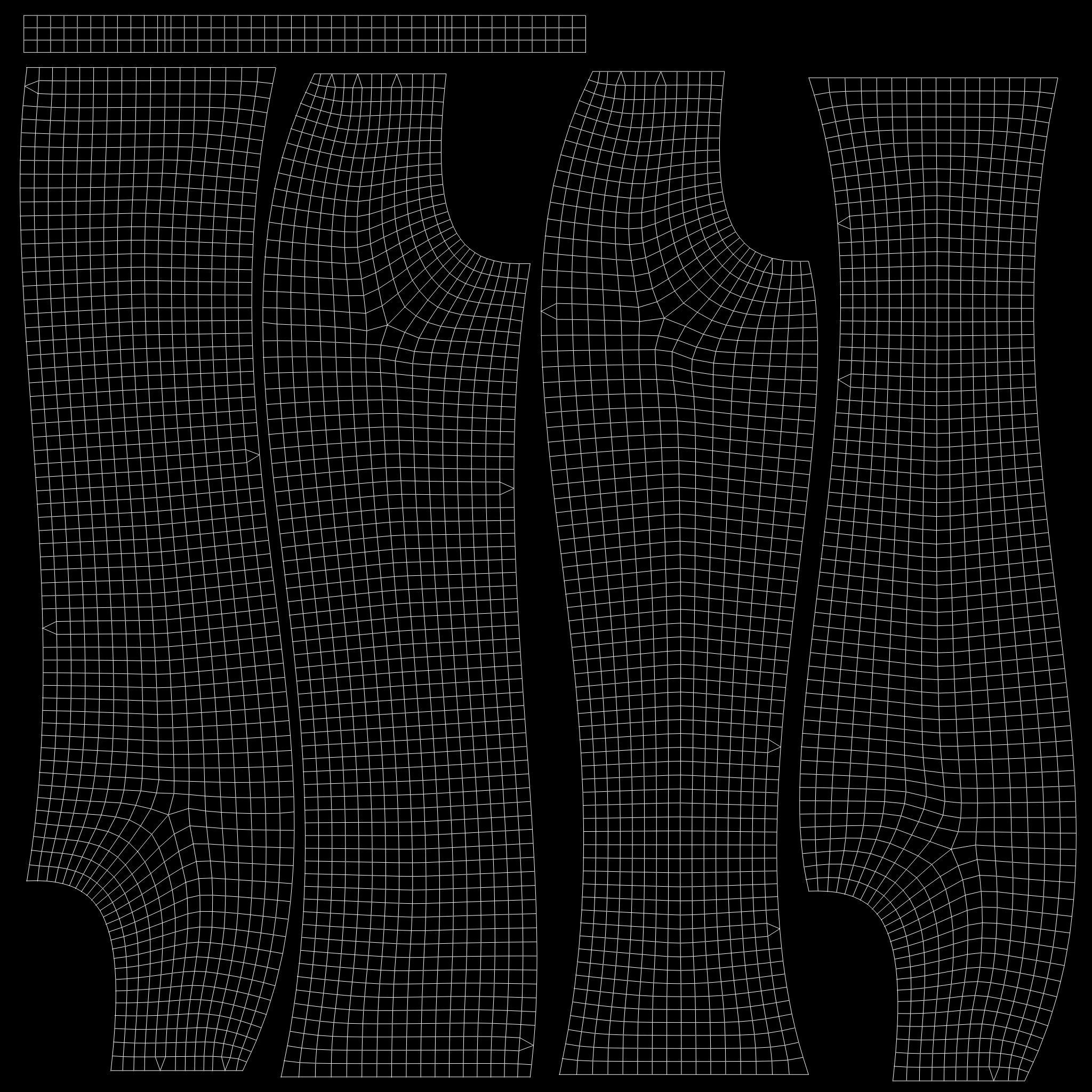 Female Secret Agent Outfit Low-poly 3D model_15