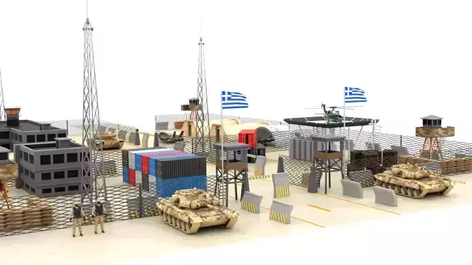 Greece Military Base