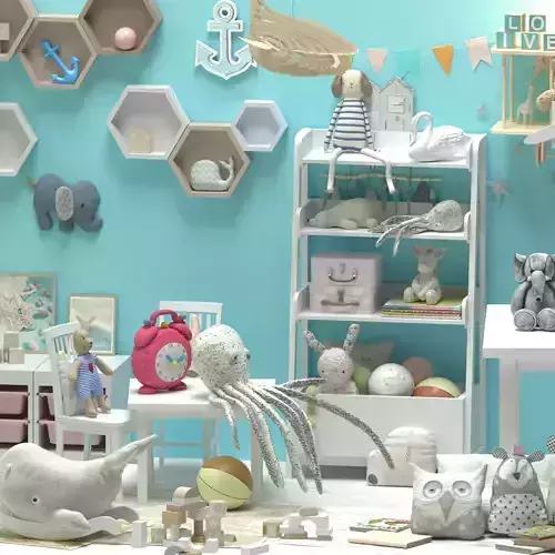 child baby toys room