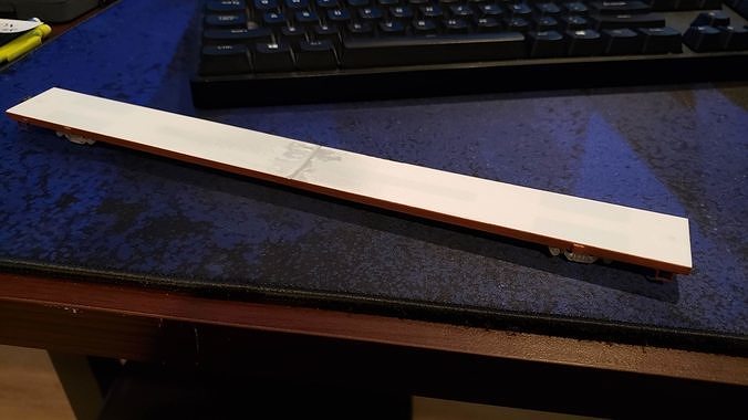 Flat Car 89 foot HO 3D print model