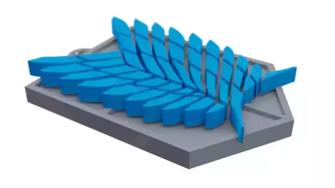 Freedom Wings pendant  Attack on Titan