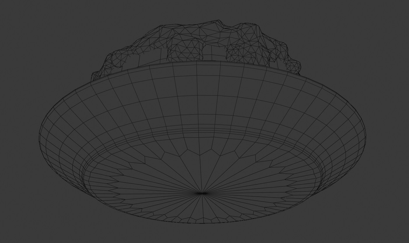 Cartoon Cake 3D model_5