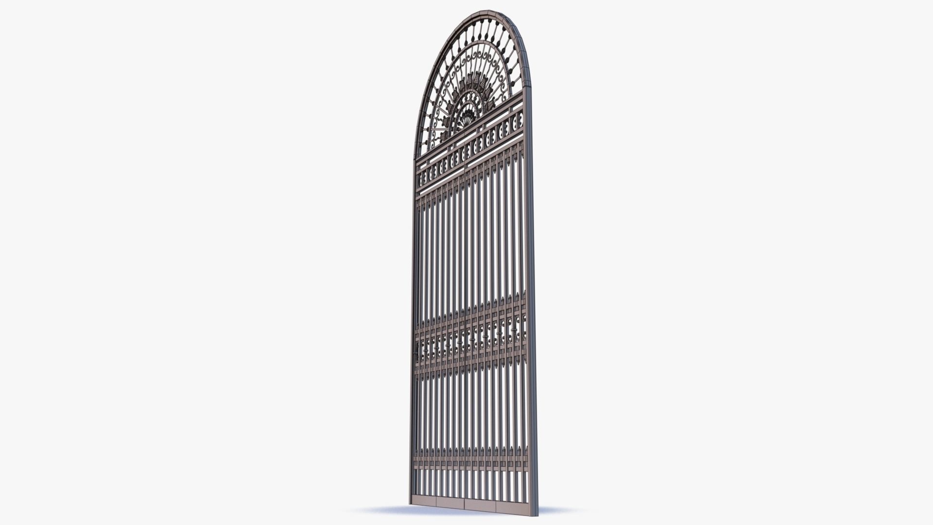 Iron Gate 0001 Low-poly 3D model_20
