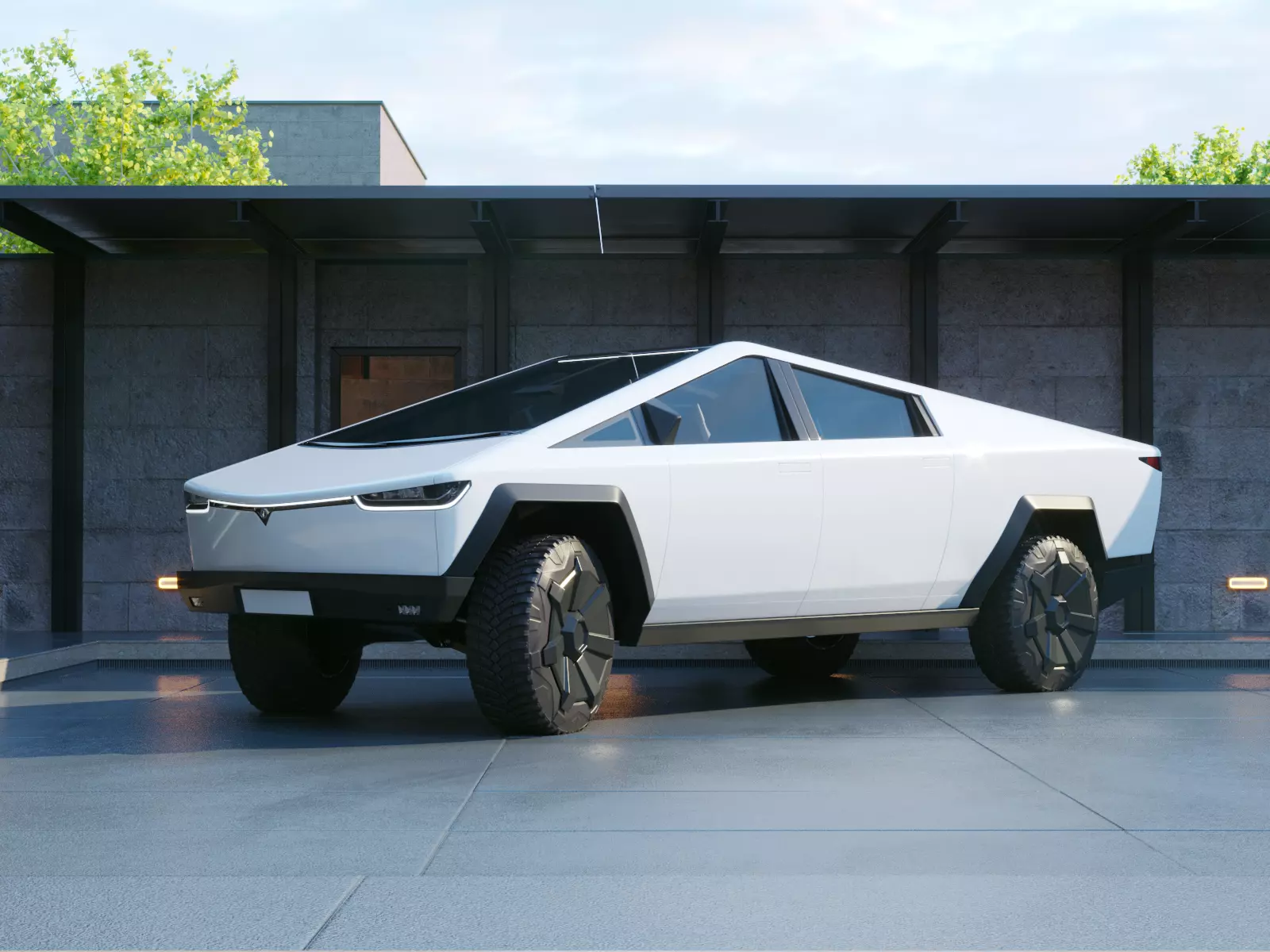 Cybertruck Reinterpretation 3D model