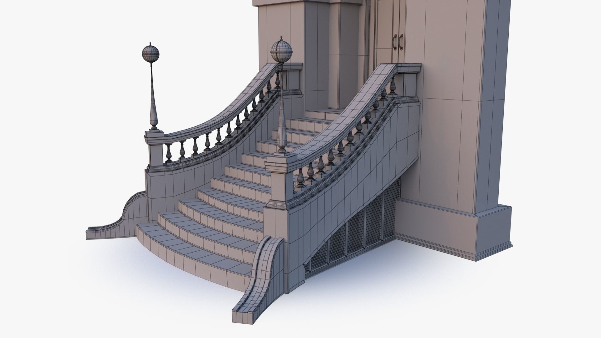 arched Door 0003 3D model_22