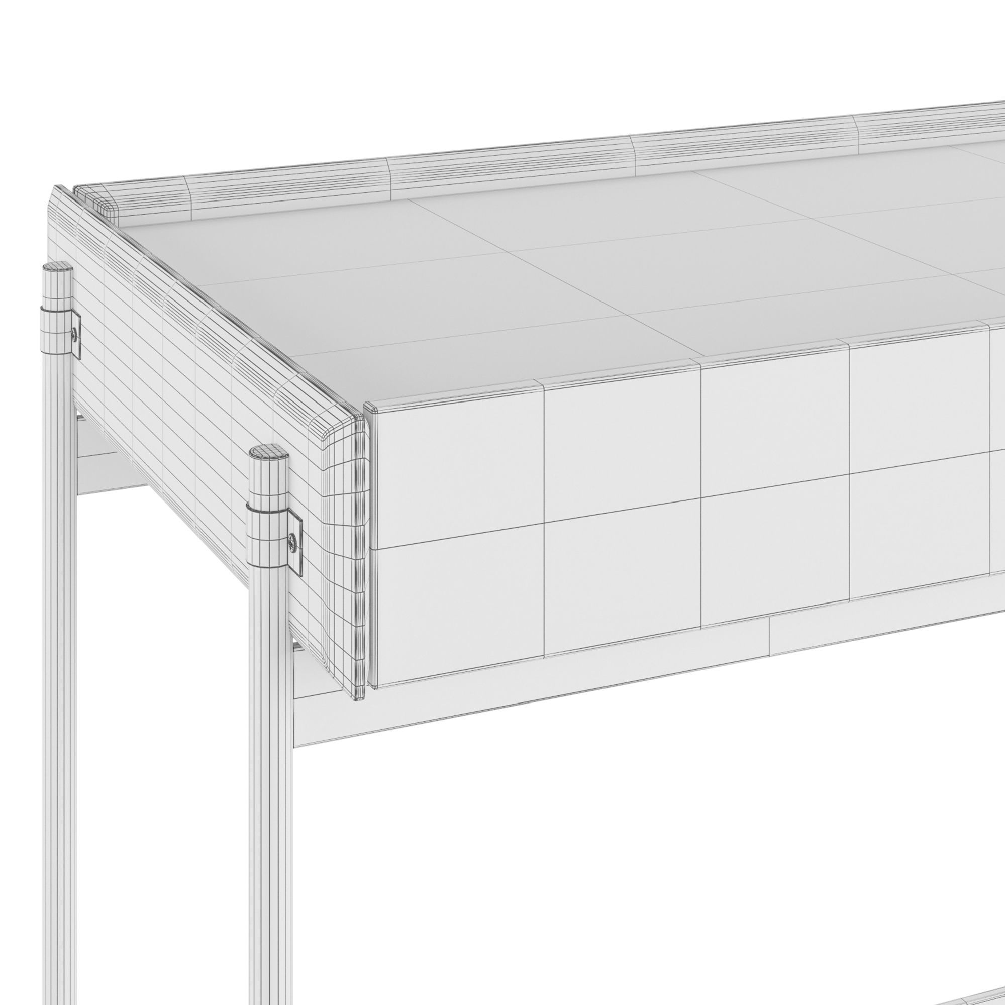 Console Table V253L 3D model_4
