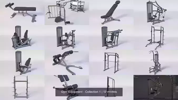 Gym Equipment - Collection 1