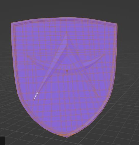 Apollo 3D Logo Low-poly 3D model_3