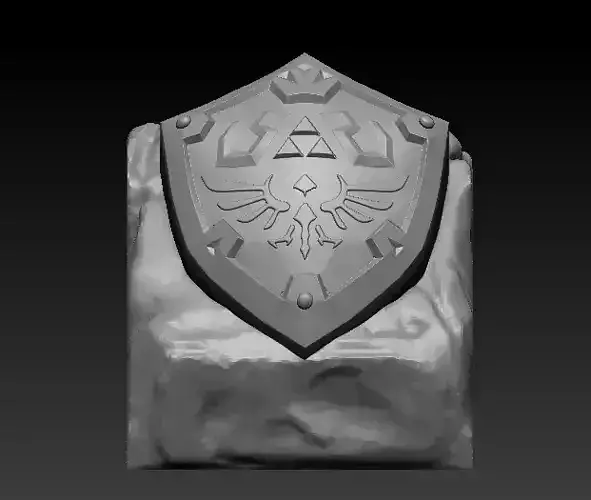 KEYCAP ZELDA HYLIAN SHIELD
