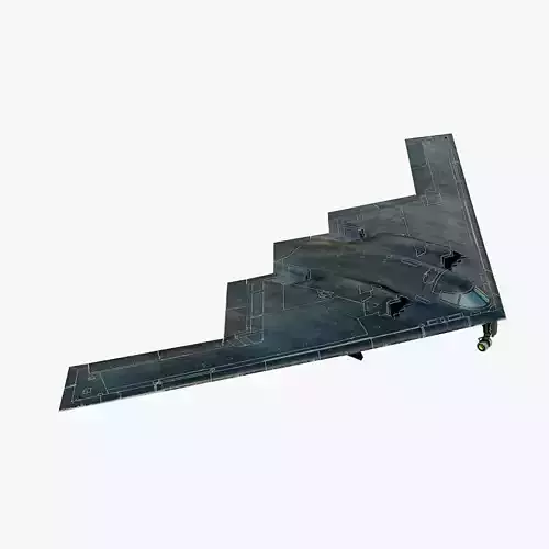 4K Realistic Realistic B2 Spirit Low-poly 3D model