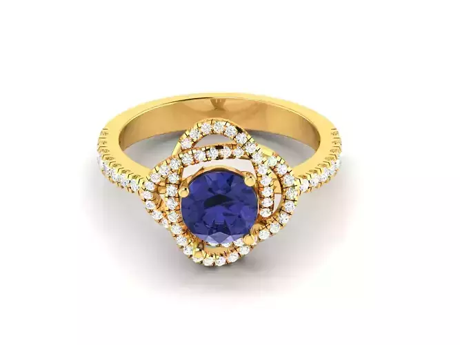 Solitaire Wedding Engagement Women Ring