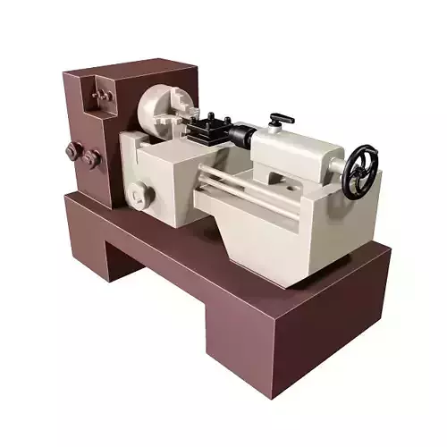 Marvelous Lathe Toy Low-poly 3D model