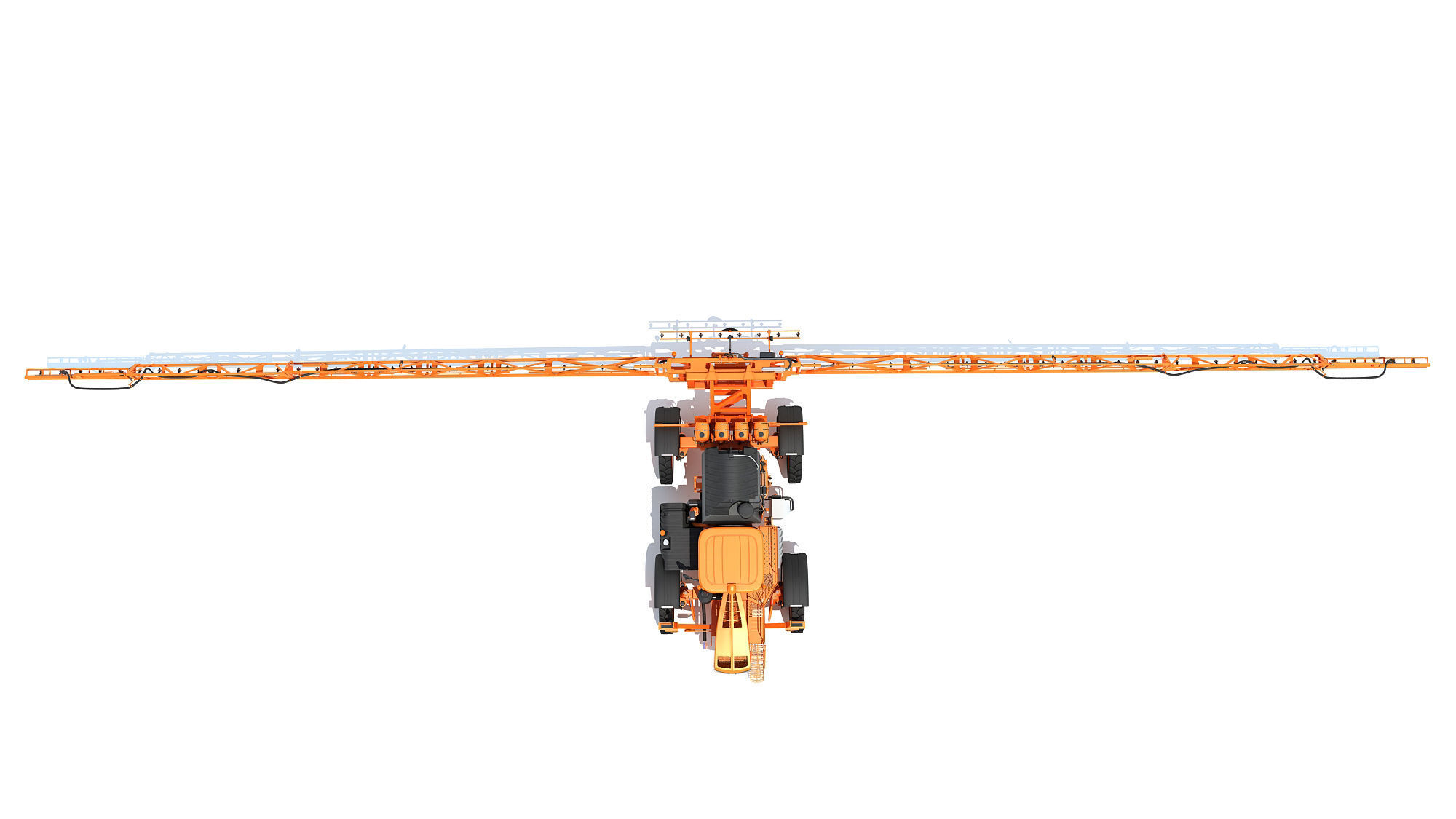 Self Propelled Crop Sprayer 3D model_12