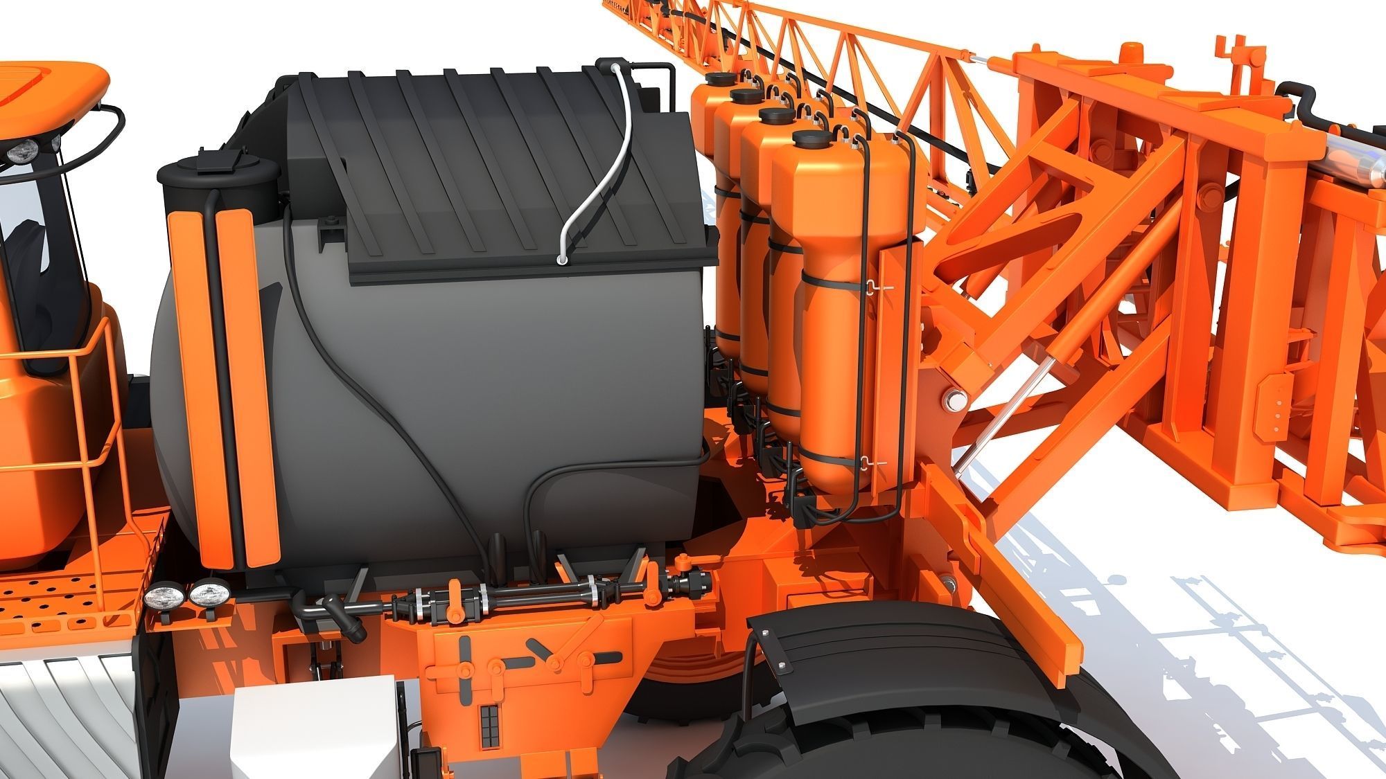 Self Propelled Crop Sprayer 3D model_18