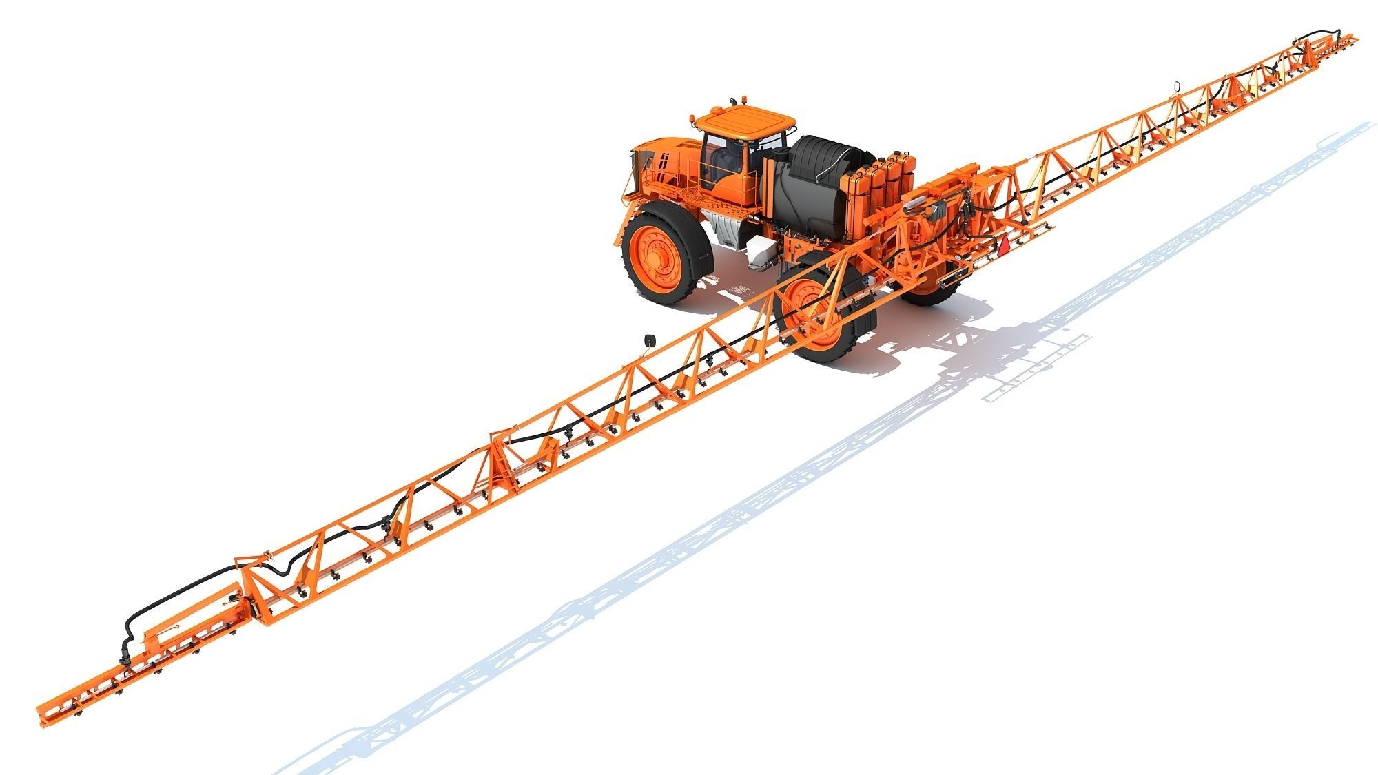 Self Propelled Crop Sprayer 3D model_6