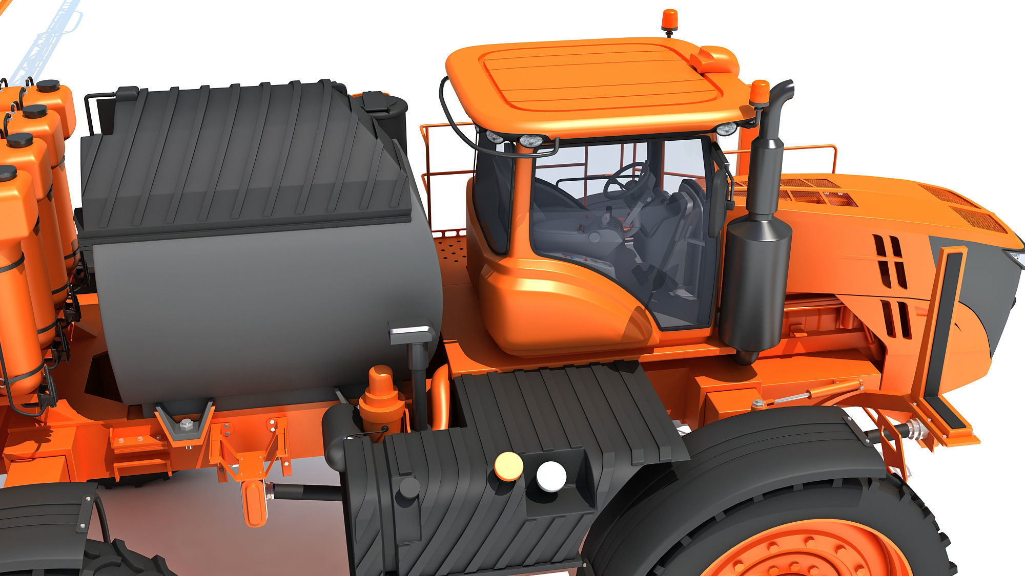 Self Propelled Crop Sprayer 3D model_22