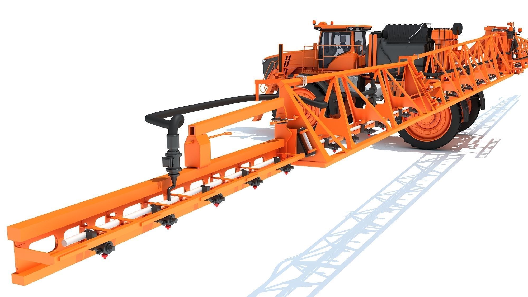 Self Propelled Crop Sprayer 3D model_19