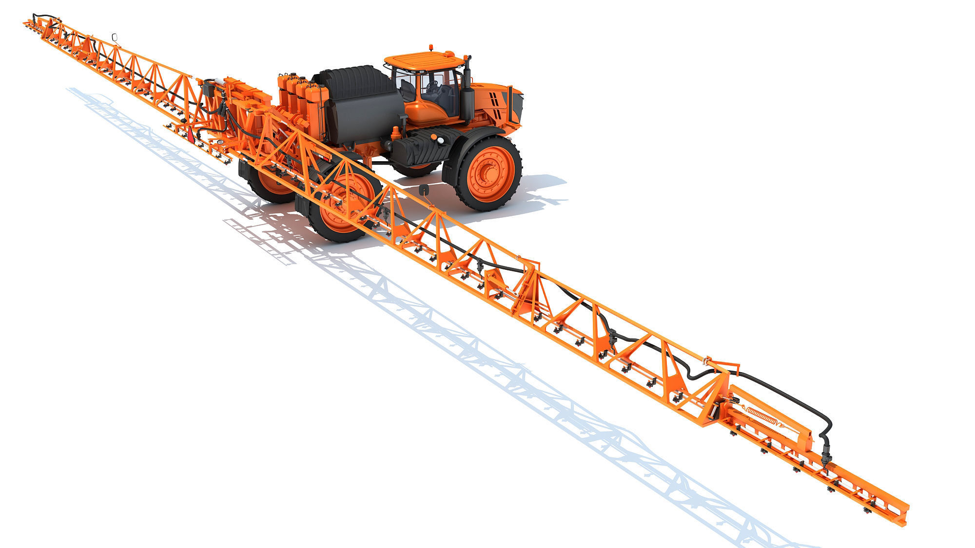 Self Propelled Crop Sprayer 3D model_9