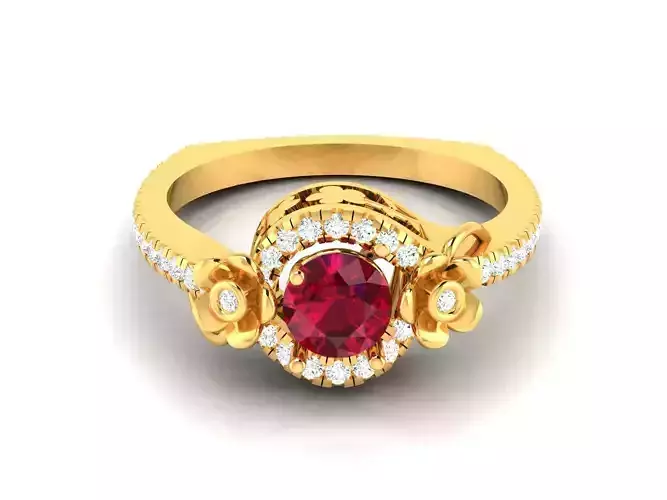 Solitaire Wedding Engagement Women Ring