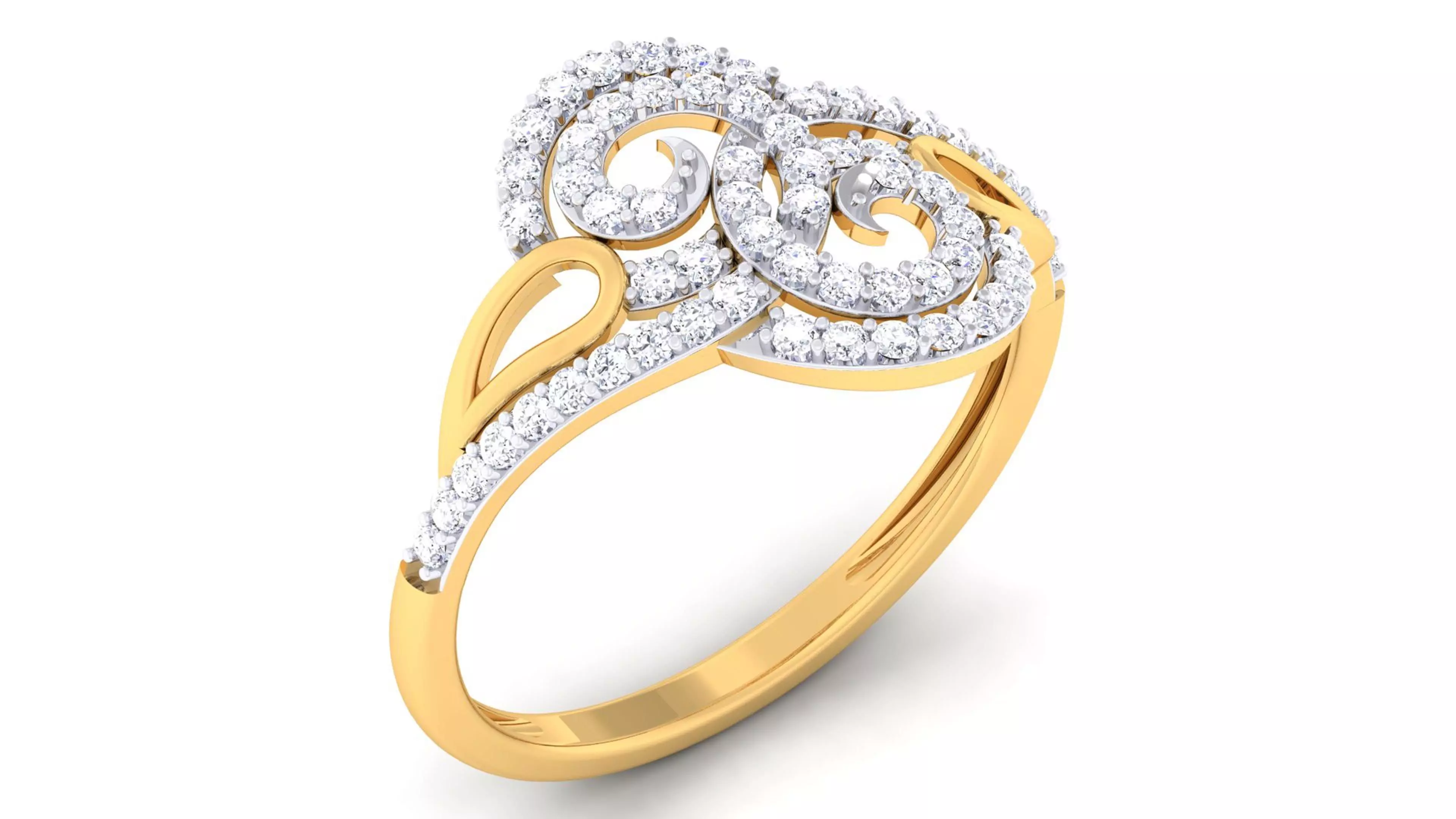 Women ring 3D print model_0