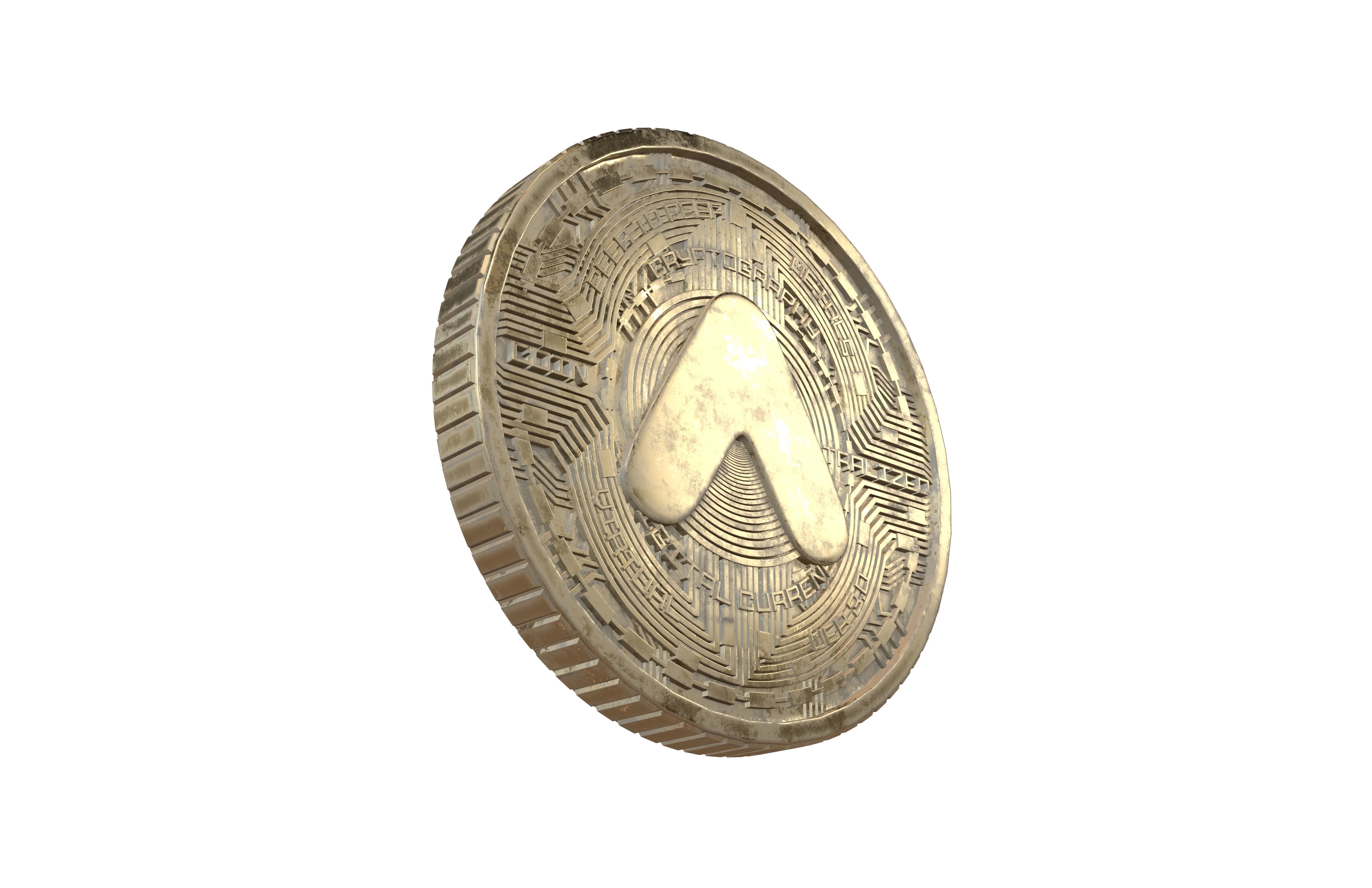 Anchor Protocol Coin v6 006 3D model_2