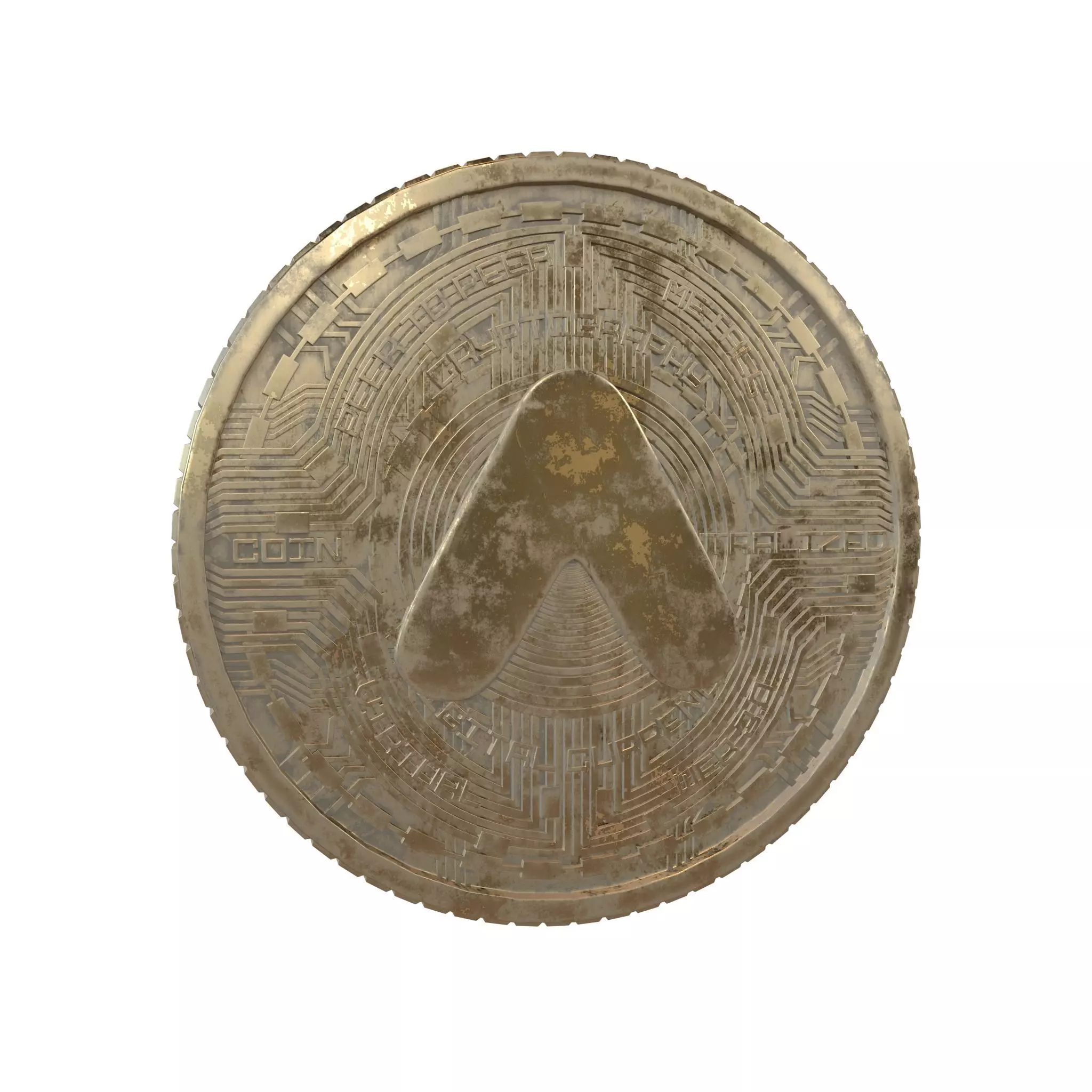 Anchor Protocol Coin v6 006 3D model_0