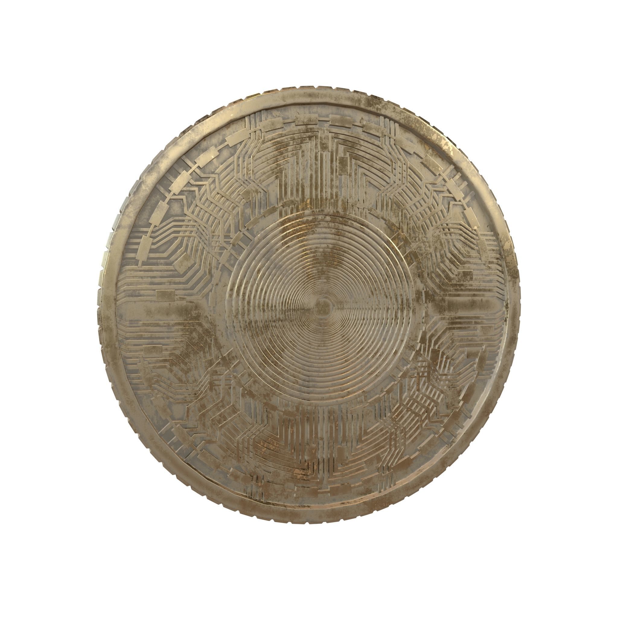 Anchor Protocol Coin v6 006 3D model_7