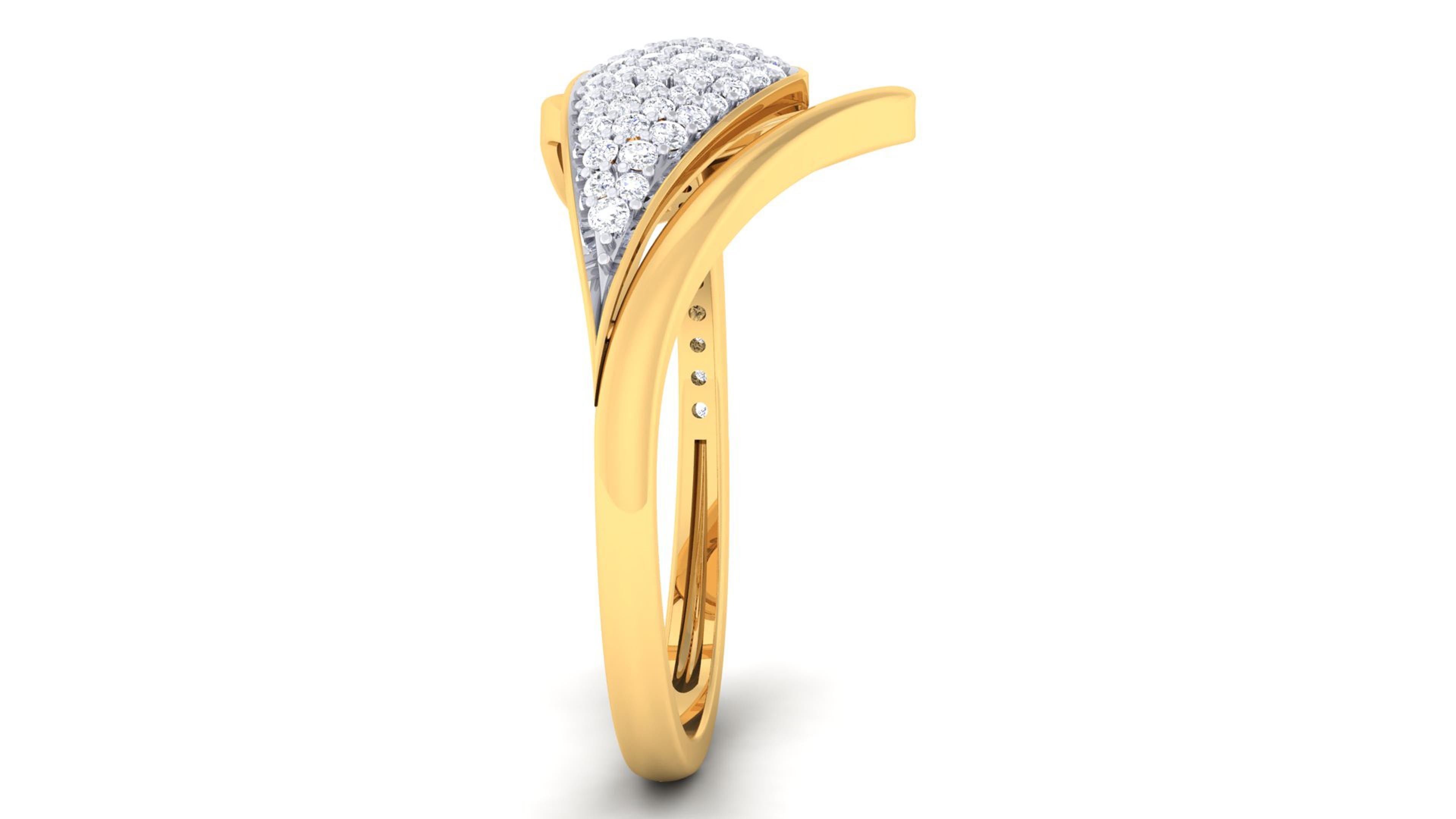 Women ring 3D print model_3