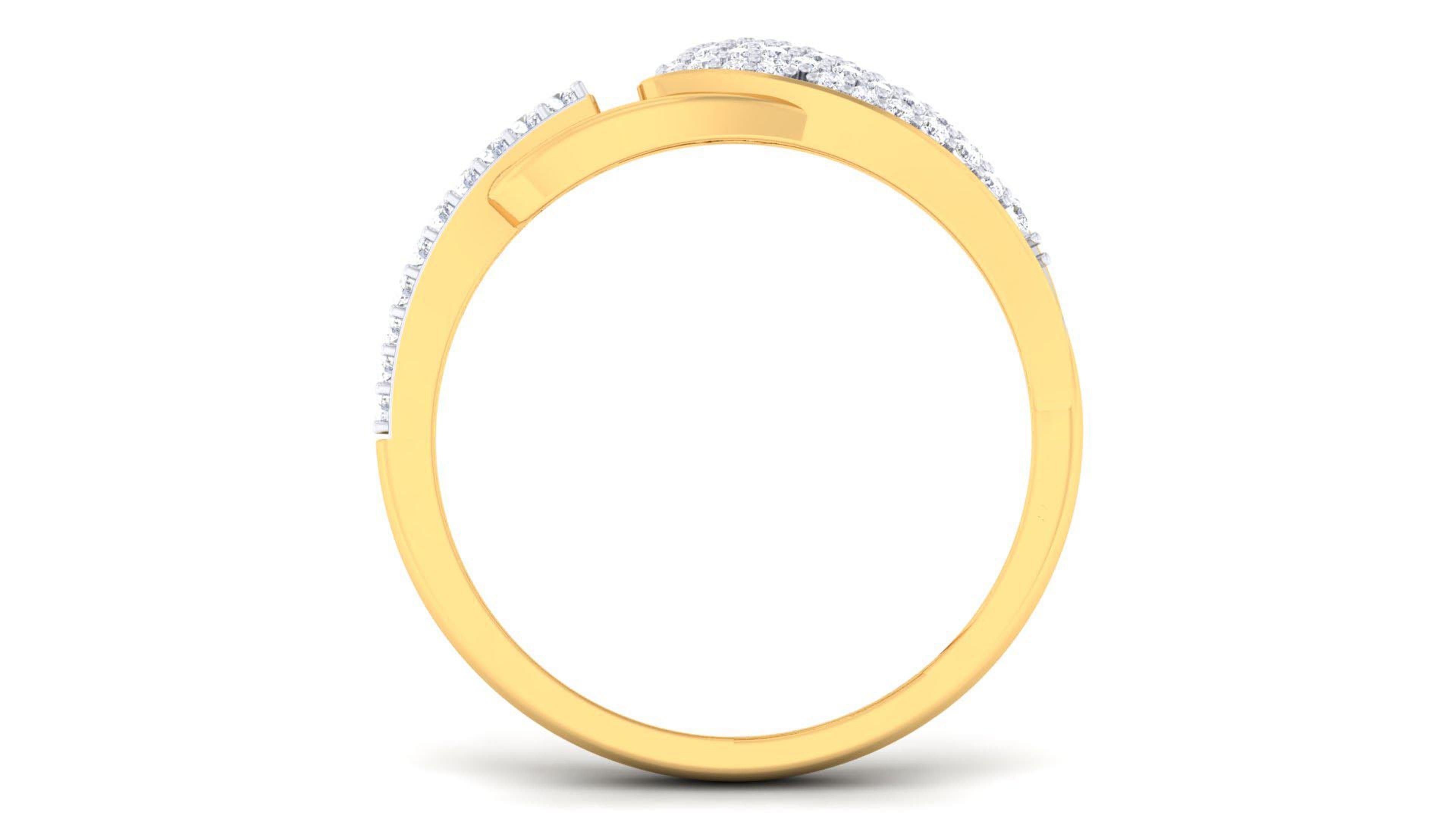 Women ring 3D print model_2