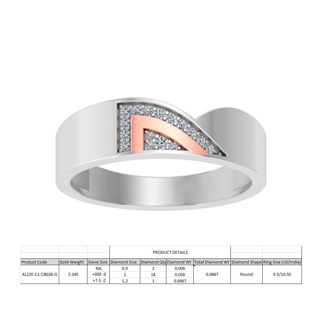 Couple bands 3D print model_1